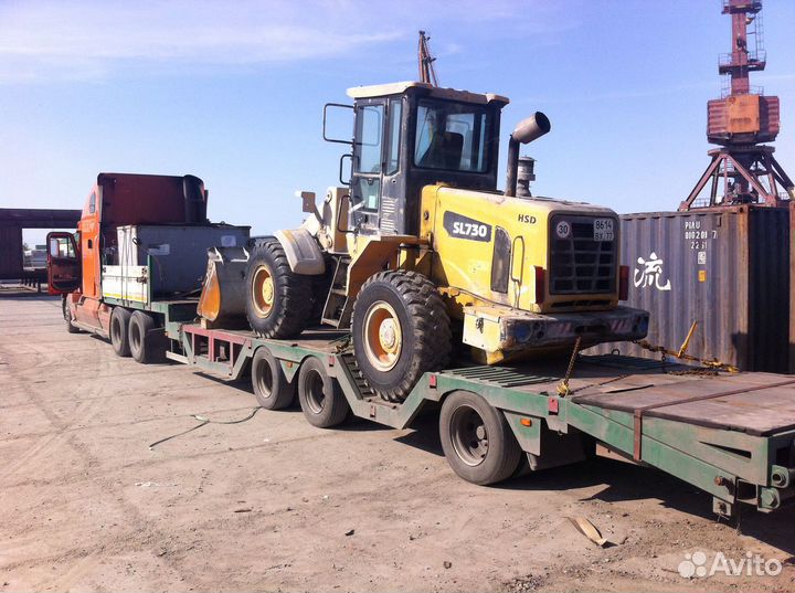 Услуги Аренда трала. Перевозка габарита негабарита