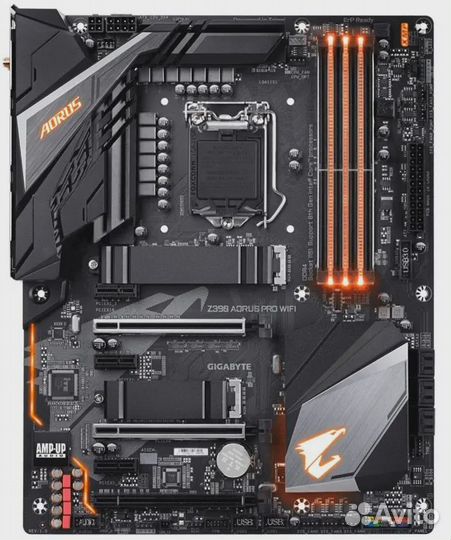 Материнская плата с процессором gigabyte Z-390