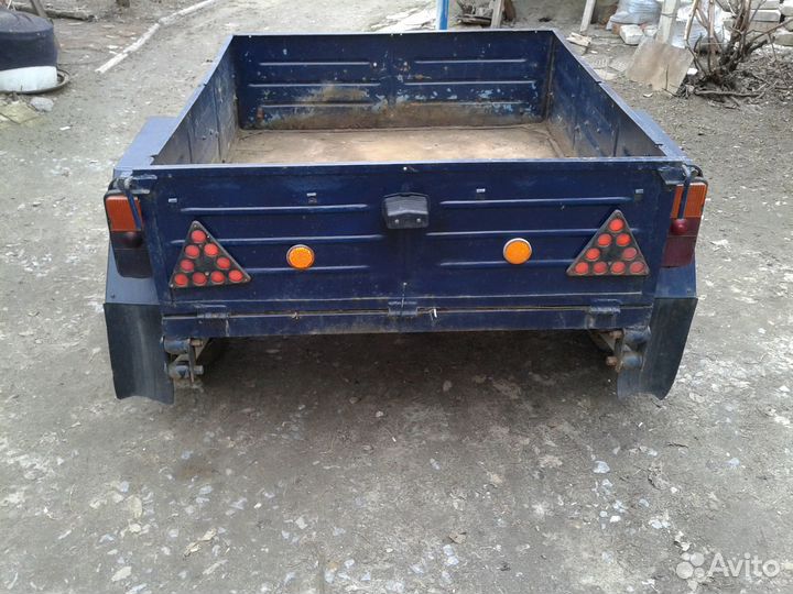 Прицеп легковой двухосный бу без документов