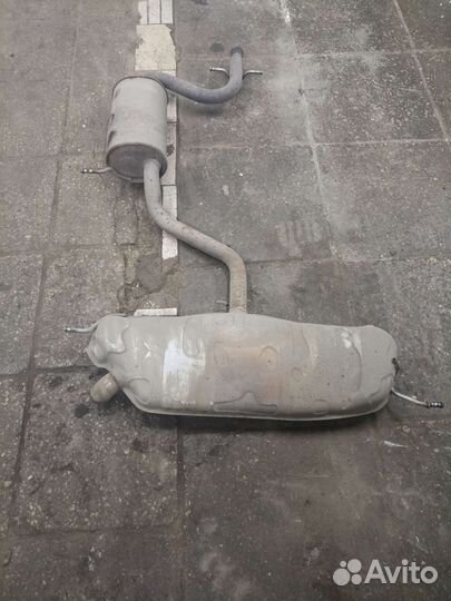 Глушитель с резонатором VW Golf 5 (2004-2009 Г.В)