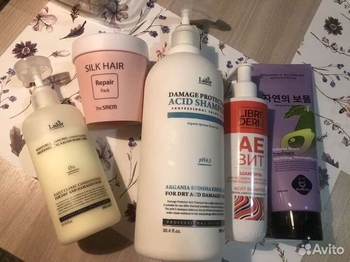 Уход для волос пакетом