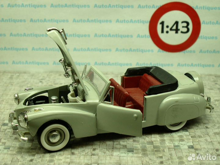 Модели авто Rio; Lincoln Isotta Fiat Mercedes 1:43