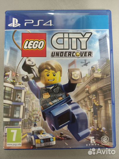 Диск ps4 Лего city undercover