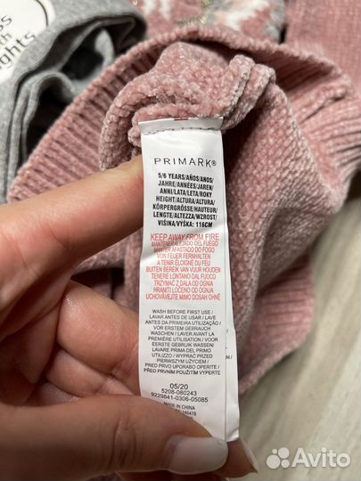 Комплект на девочку Primark 116 рост