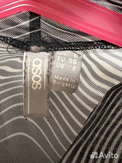 Боди ASOS сетчатое