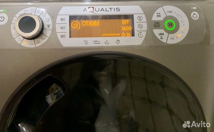Стиральная машина hotpoint ariston aqualtis 11 kg