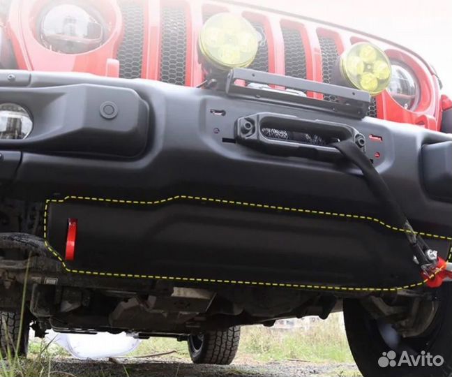 Защита рулевых тяг Jeep Wrangler JL