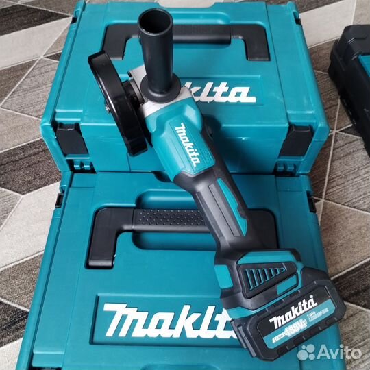 Аккумуляторная ушм Makita 18v безщет дв (тушка)