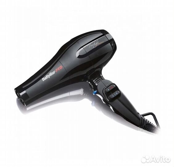 Фен Babyliss Pro Prodigio, 2100 Вт, черный, BAB671
