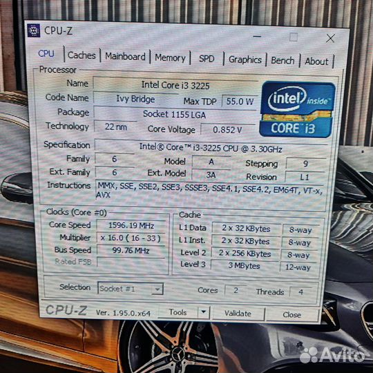 I3 3225 +Biostar H61MGC Ver. 6.6