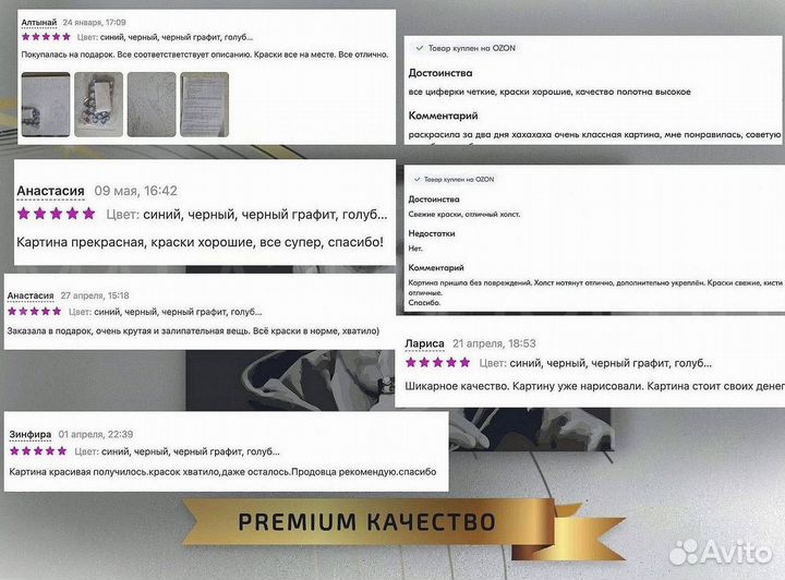 Картина по номерам по фото