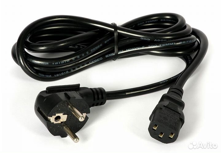 Кабель питания c13, удлинитель питания, VGA