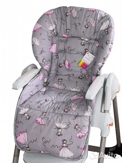 Чехол на стульчик для кормления happy baby william