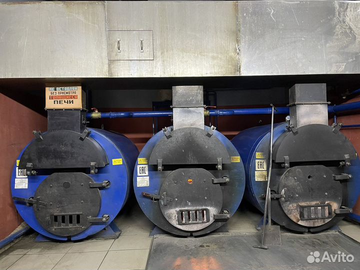 Твердотопливный котел кв-80 (140 кВт)