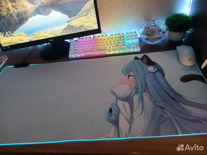 Игровой коврик с RGB