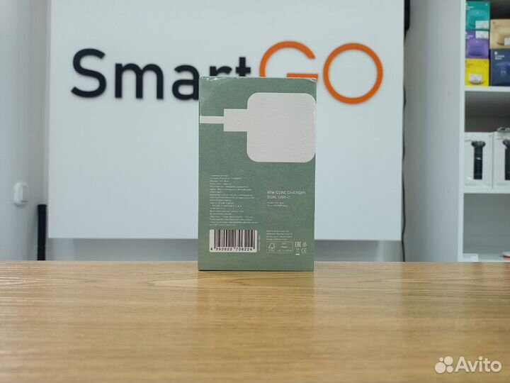 Зарядное устройство commo Core Charger GaN 45W 2xU