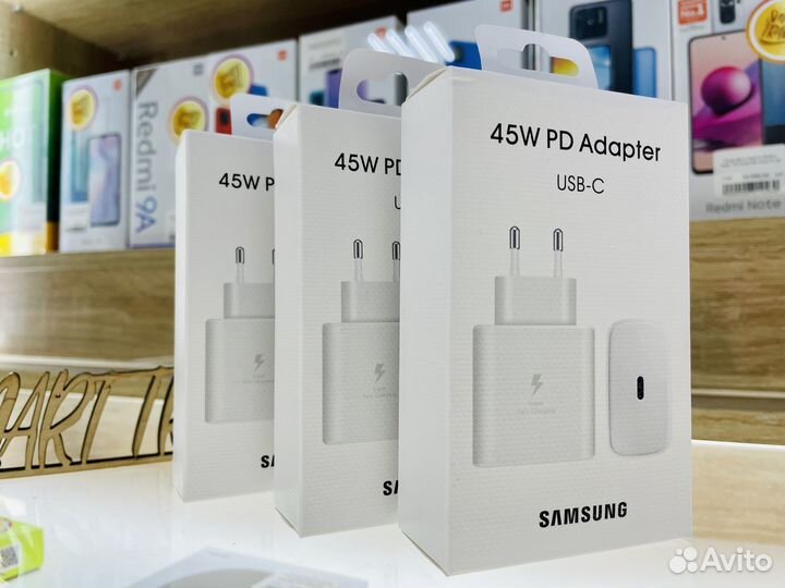 Блок зарядки Samsung 45W PD Adapter USB-C