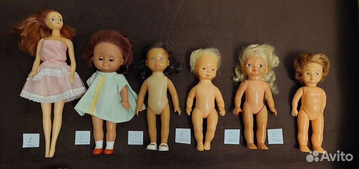 Куклы винтажные Германия 80е годы
