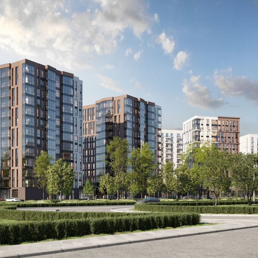 1-к. квартира, 42 м², 6/13 эт.