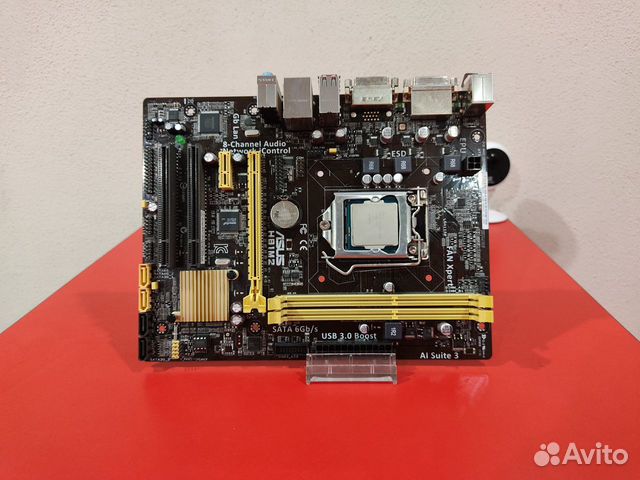 Материнская плата 1150 Asus H81M2 купить в Брянске | Электроника | Авито