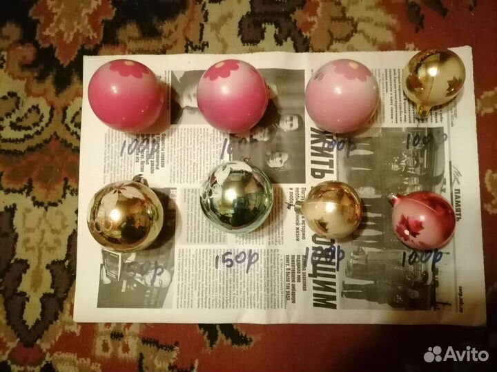 Елочные игрушки СССР