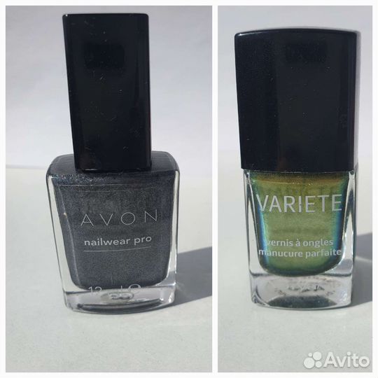 Лак для ногтей пакетом + жидкость для снятия лака