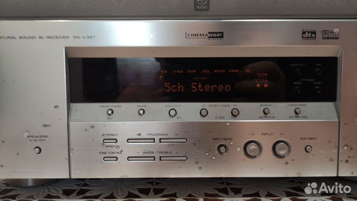 Ресивер yamaha rx-v357
