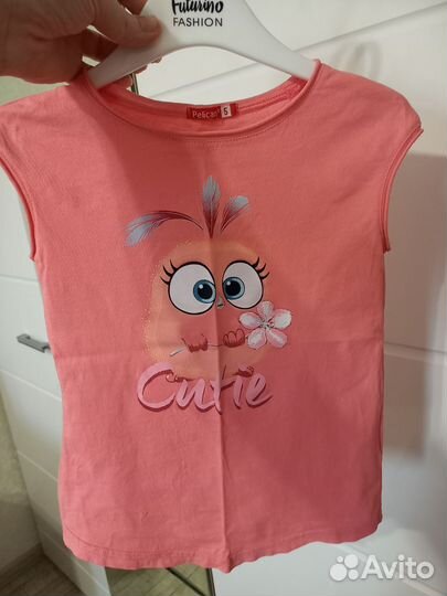 Вещи пакетом на девочку 122 128