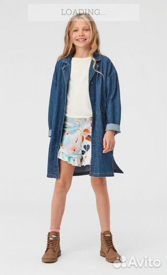 Джинсовый плащ molo 140