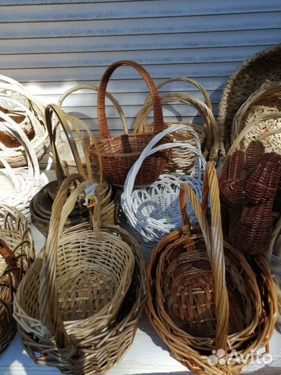 Корзина плетеная