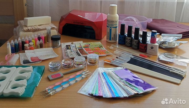 Набор для покрытия ногтей гель-лаком