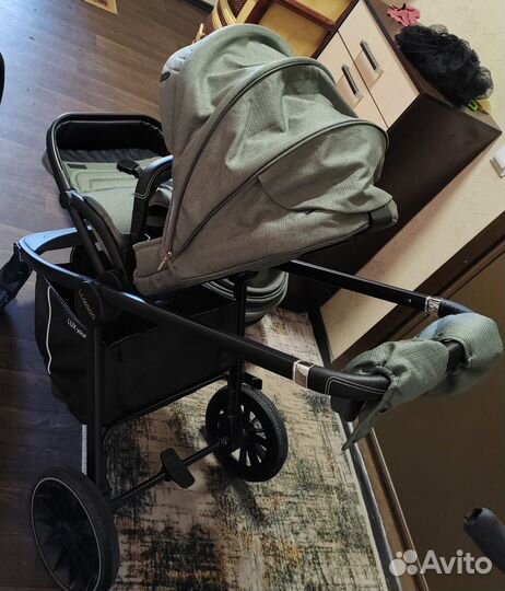 Коляска luxmom 3 в 1 бу