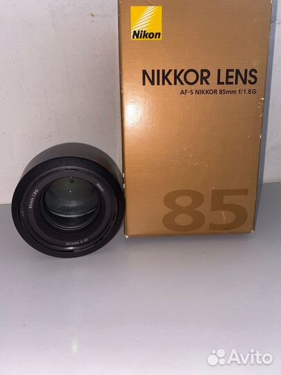 Объектив nikon 85mm