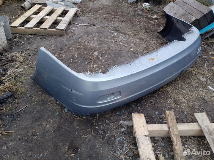 Задний бампер priora 1 хэтчбек
