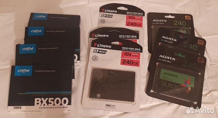 SSD Kingston - Crucial - Adata - Patriot 240GB