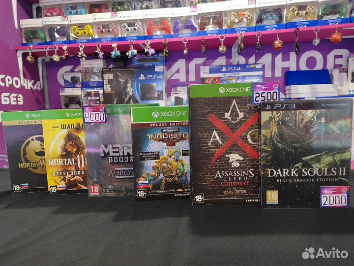 Коллекционные издания игр для PS4, PS3 и XboxOne