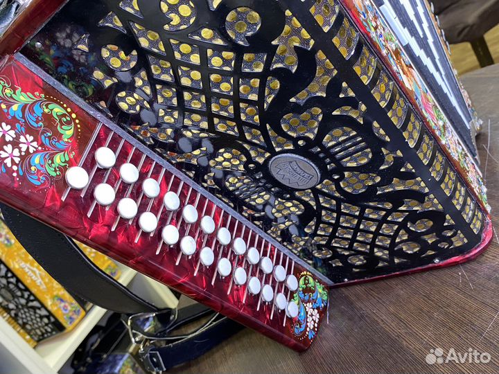 Гармонь Шуйская Барыня Ре#