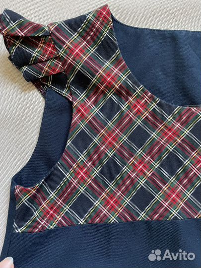 Школьная форма для девочки синяя 134 140