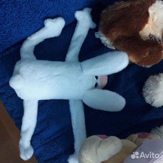 Игрушка упоротый заяц, собака, мышь