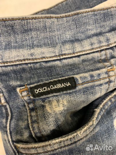 Dolce gabbana джинсы