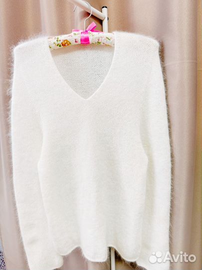 Джемпер, пуловер, кофточка из ангоры