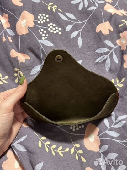 Чехол для очков кожаный