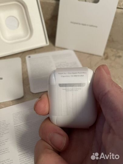 Airpods 2 premium (чехол+ доставка)