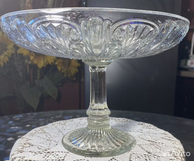 Ваза для фруктов старинная,первая треть 19 в