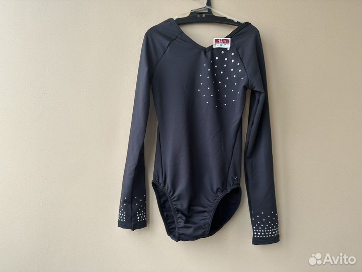 Новый гимнастический купальник 12 лет 143-150 см