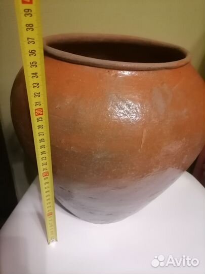 Корчага большая глиняная