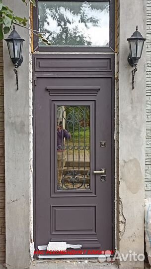 Тёплая дверь входная под ключ