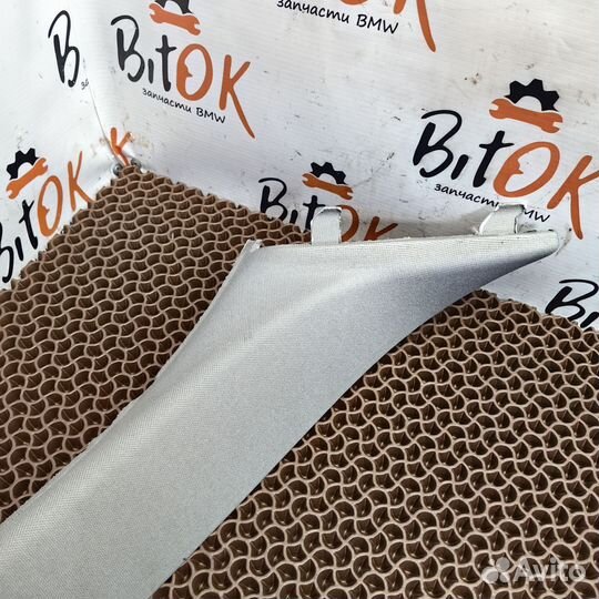 Накладка передней правой стойки BMW f10 f11 серая