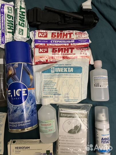 Аптечка тактическая укомплектованная