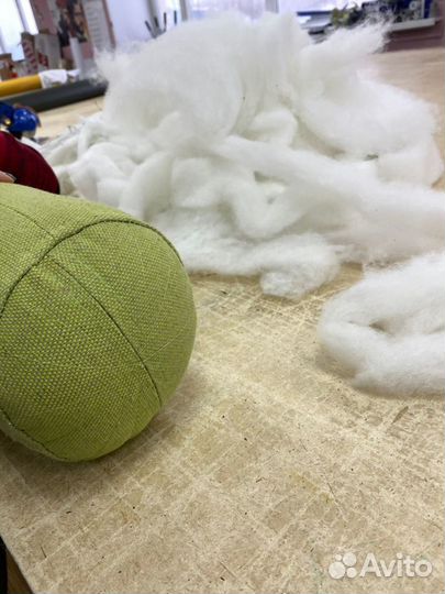 Валик под ворота в гараж бокс брезент